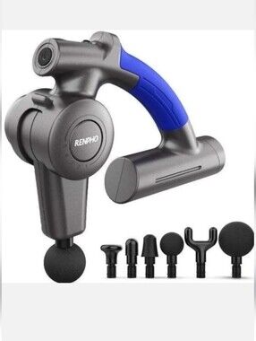 RENPHO Pro Massage Gun with Adjustable Arm Handheld Deep Tissue Massager New